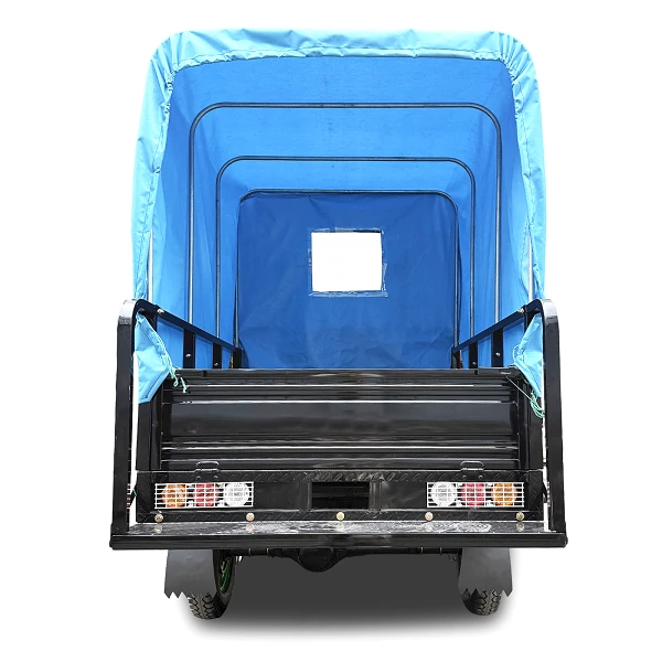 Blue Canopy 3-wheel Motorcycle Cargo best